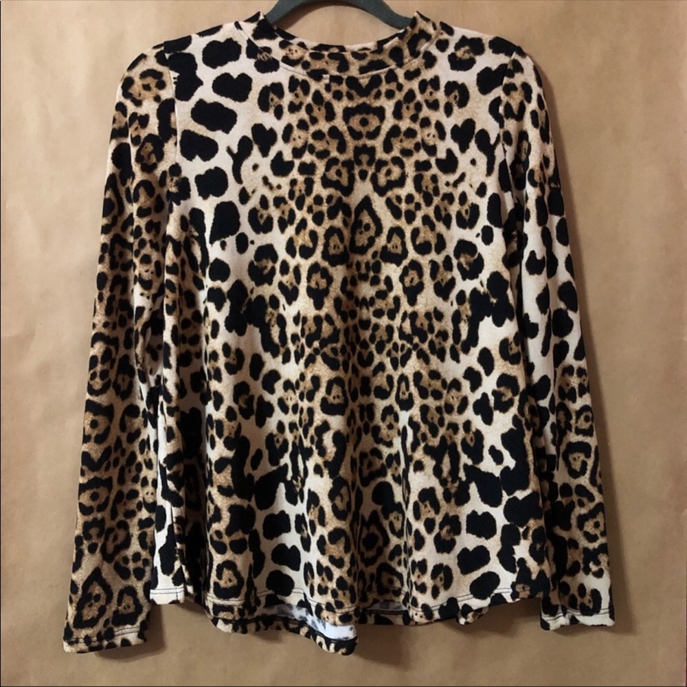 By Together | Leopard Flowy Top